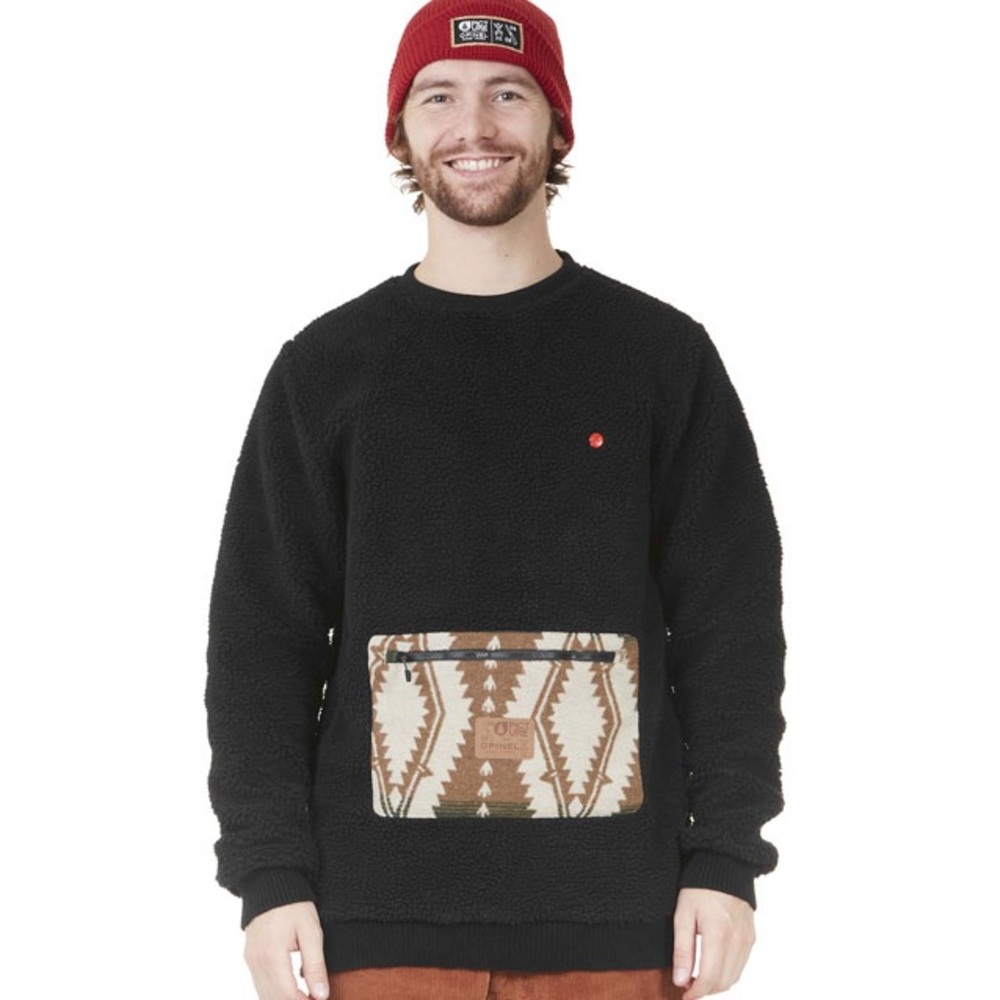 Picture Organic Stellar Crew Sherpa Fleece Sweatshirt M